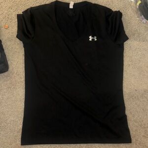 Under Armour Women's Black Short Sleeve Tee